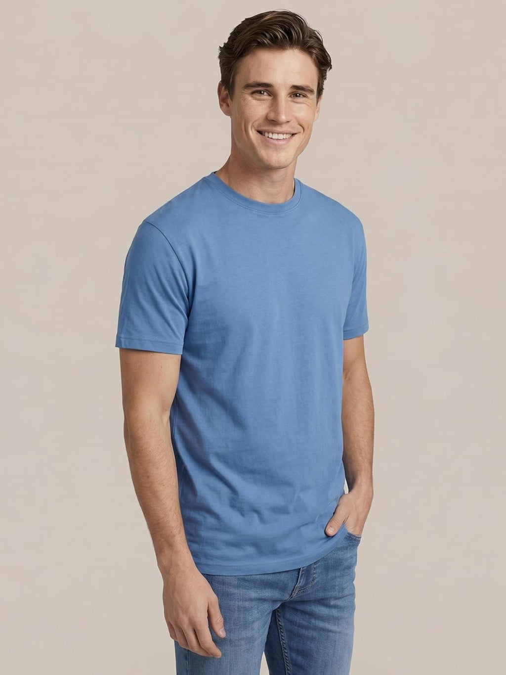 Suitable Obra T-Shirt High Round Neck 2-Pack